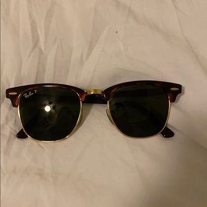 Ray Ban Clubmaster Polarized Sunglasses